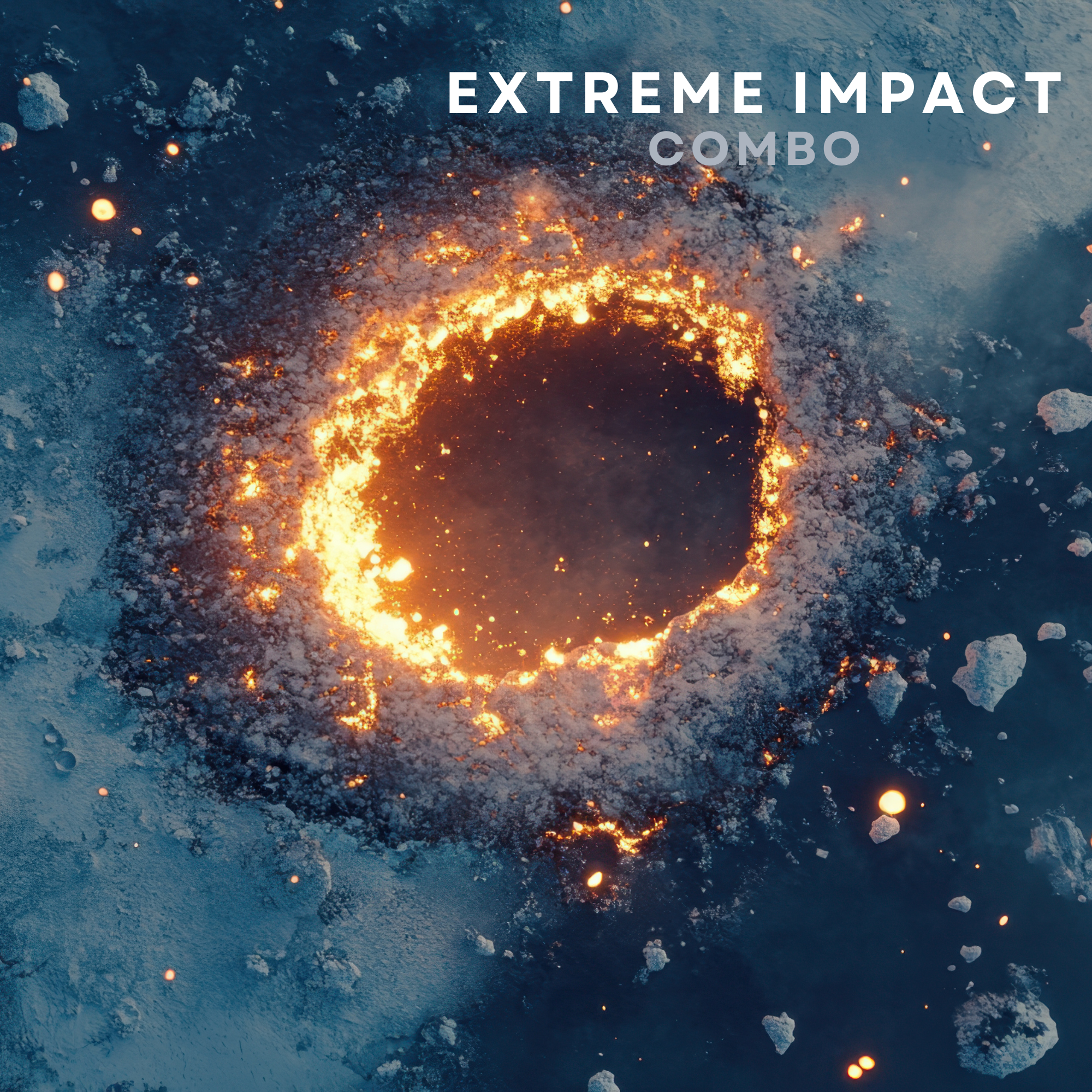 Extreme Impact Combo Sound Effects Library